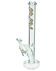 18" x 9mm Vice 2.0 Slab straight Bong + Ash Catcher Combo