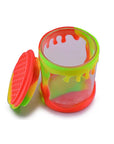 Glass Jar w/ Silicone Sleeve