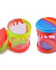 Glass Jar w/ Silicone Sleeve