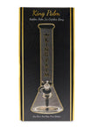 King Palm Limited Edition 16” Glass Beaker Bong with Ice Catcher