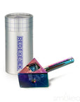 Red Eye Tek 4.5" Terminator Infinity Bowl Triangle Hand Pipe