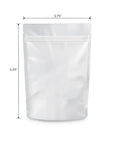 Loud Lock 1/8 Ounce Mylar Smell Proof Vacuum Seal Bags - 1,000 Count