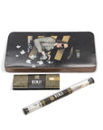 Benji OG Walnut Rolling Tray with Magnetic Lid, Papers, and Cones