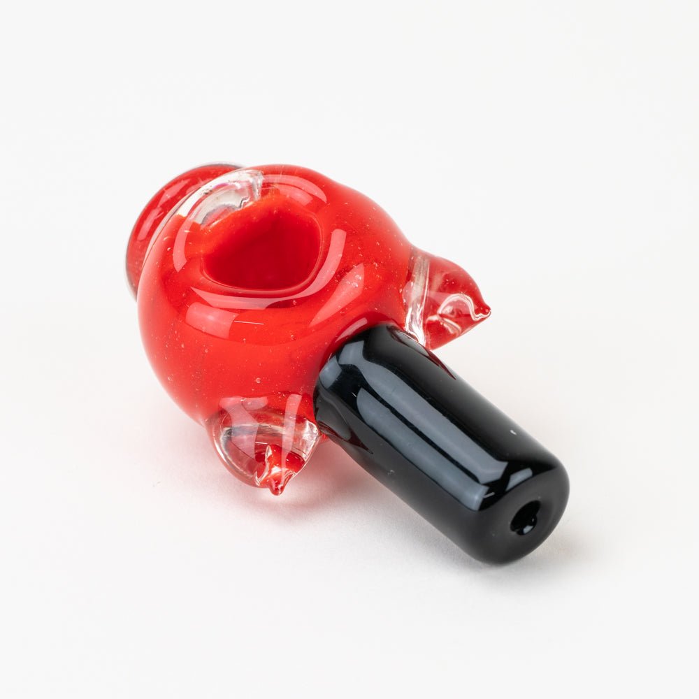 Saki Bomb Kitty Red Nail Polish Dry Pipe
