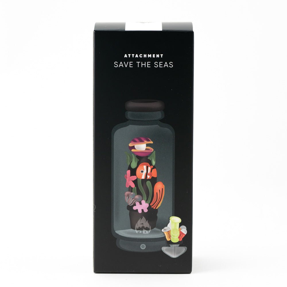 Empire Glassworks  "Save the Seas" Puffco Peak/Peak Pro Glass Attachment