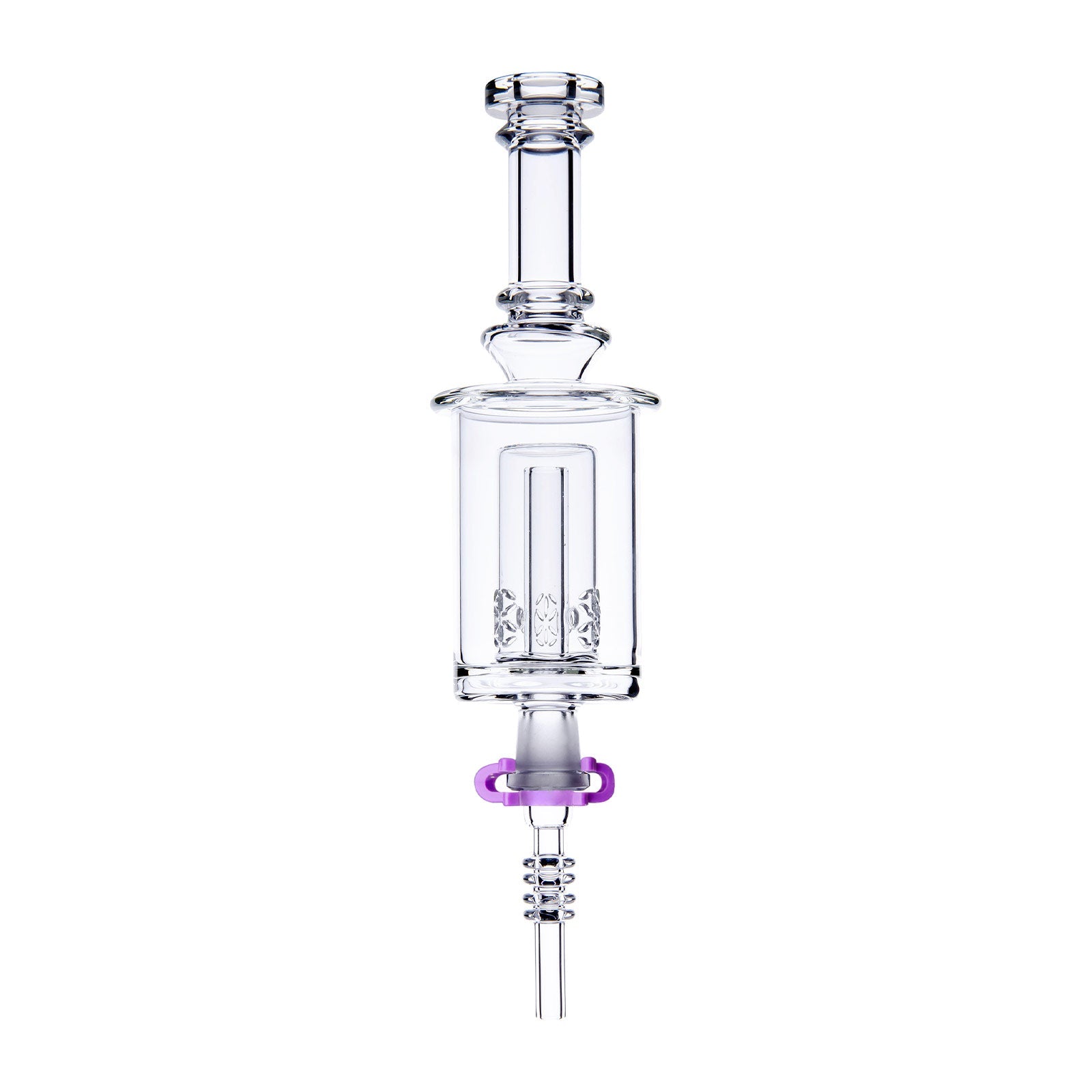 Seed Of Life Perc Glass Nectar Straw