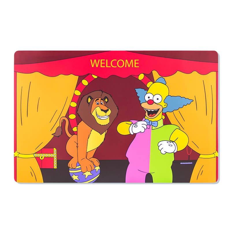 Silicone Dab Mat Lion &amp; Clown