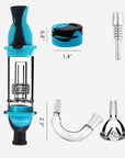 Silicone Glass Nectar Collector Kit