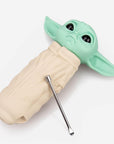 Baby Yoda Portable Silicone Hand Pipe