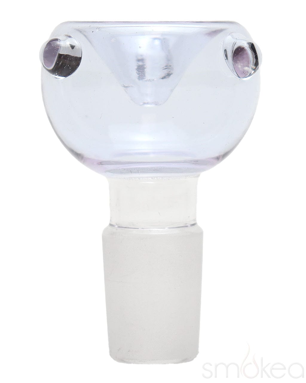 SMOKEA 18mm Glass on Glass Bubble Bowl
