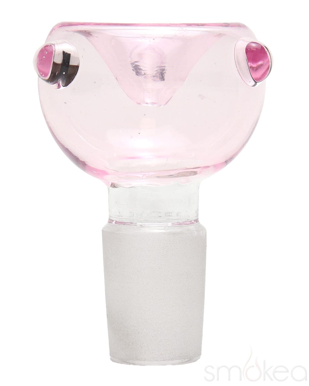 SMOKEA 18mm Glass on Glass Bubble Bowl