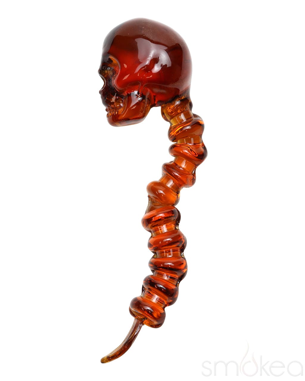 SMOKEA Colored Glass Skull Dab Tool