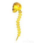 SMOKEA Colored Glass Skull Dab Tool