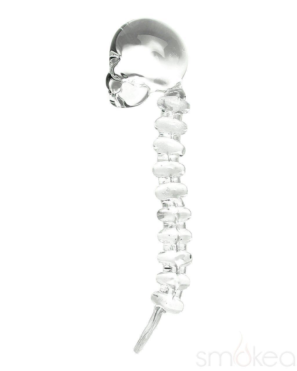 SMOKEA Colored Glass Skull Dab Tool