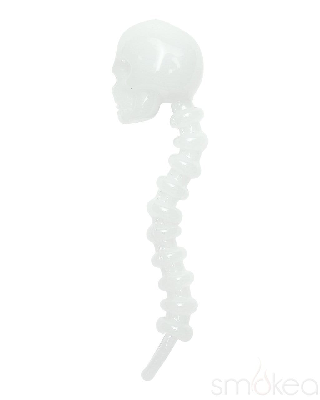 SMOKEA Colored Glass Skull Dab Tool