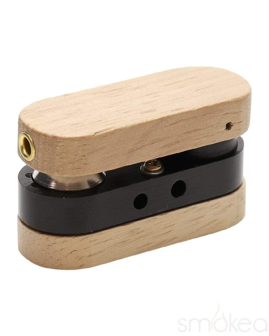 SMOKEA Rotatable Wood Pocket Pipe