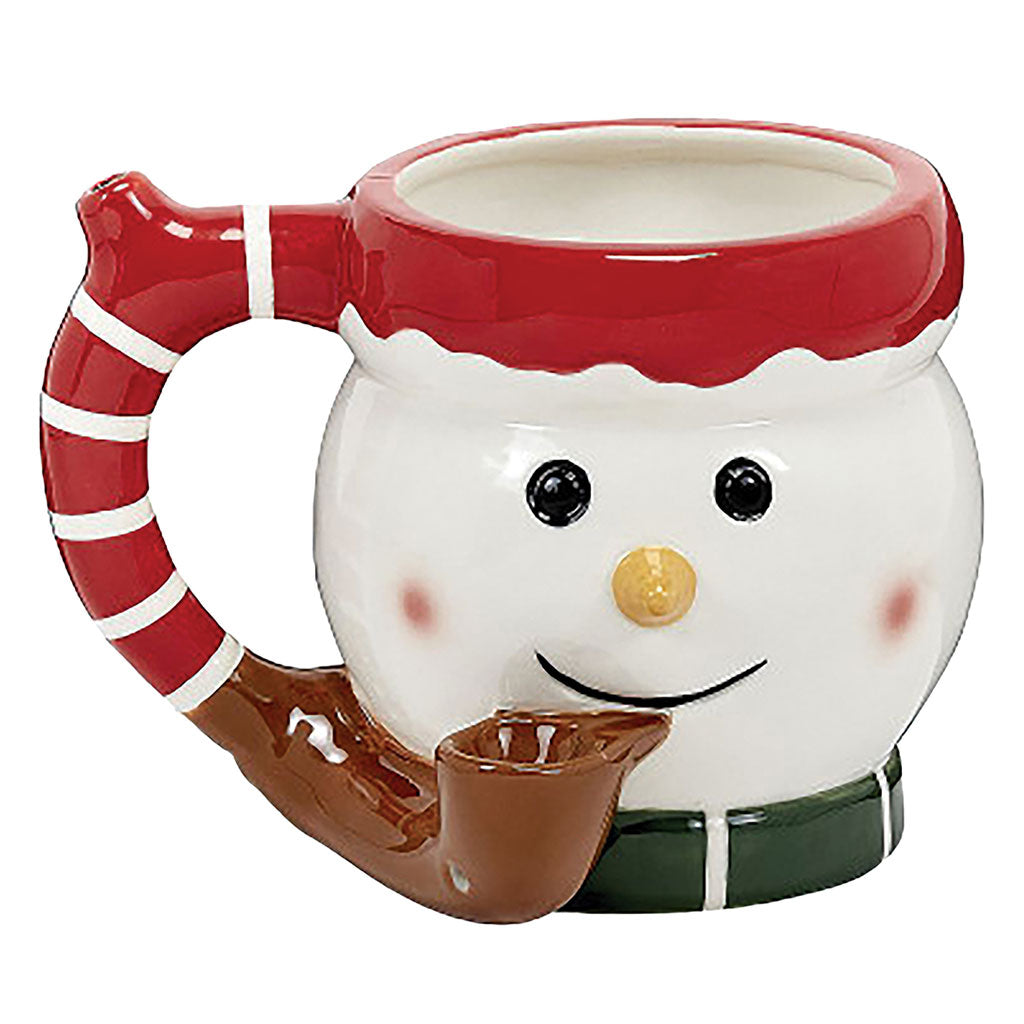 SNOWMAN PREMIUM ROAST &amp; TOAST PIPE MUG