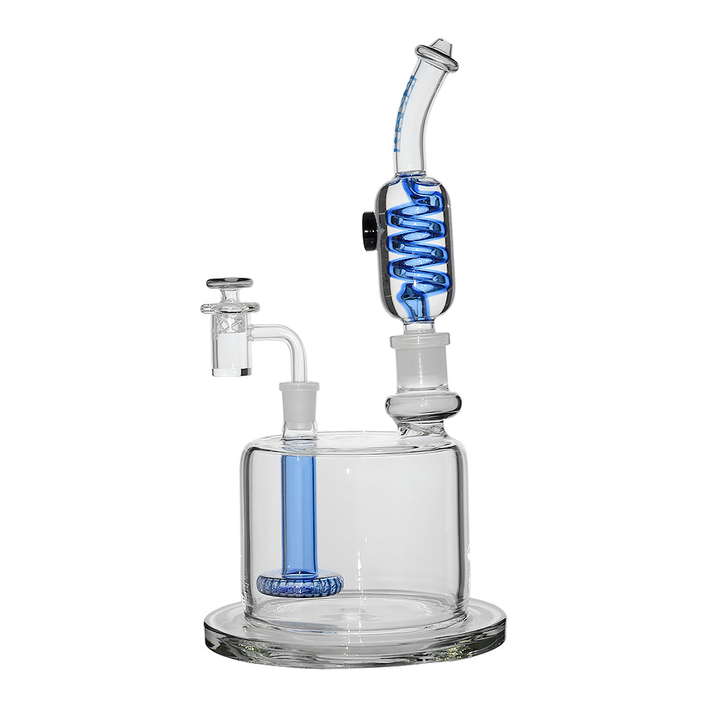 Spiral Coil Bong and Dab Rig Combo