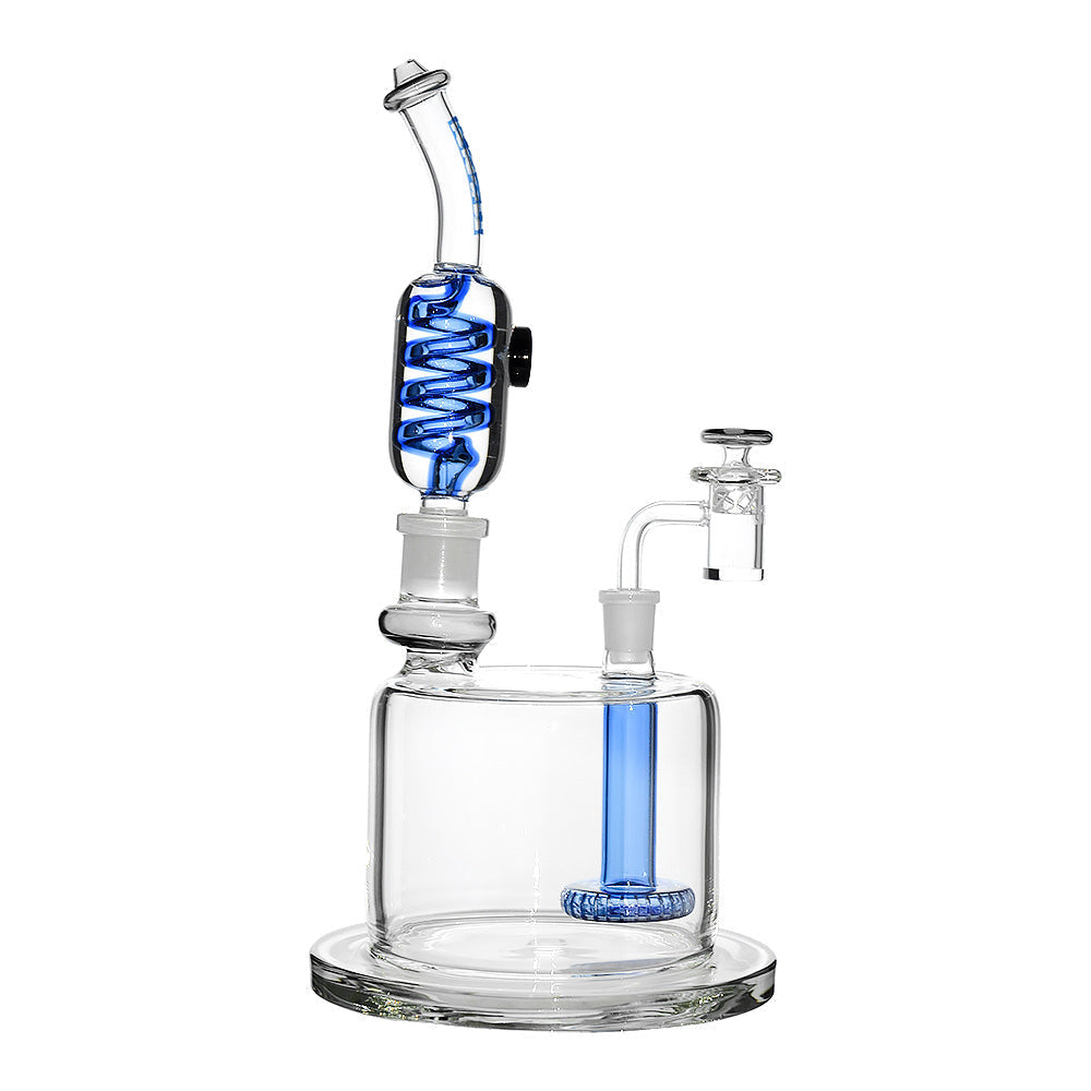 Spiral Coil Bong and Dab Rig Combo