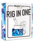 Stache Rio Dab Rig with Butane Torch Kit – Tie Dye Mix