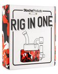 Stache Rio Dab Rig with Butane Torch Kit – Tie Dye Mix