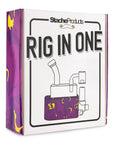 Stache Rio Dab Rig with Butane Torch Kit – Tie Dye Mix