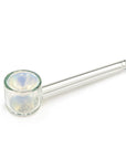 STRAIGHT TUBE PLATED GLASS HAND PIPE