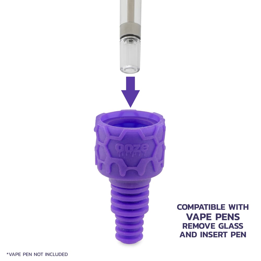 Ooze Ozone Silicone Water Pipe and Dab Straw