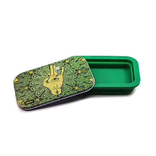 A Perfect Duo: Silicone Tray &amp; Stash in One