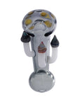TOADSTOOL MUSHROOM GLASS HAND PIPE