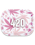 420 Pink Metal Rollin' Tray