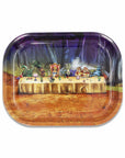 Alice Tea Party Metal Tray