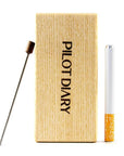 Wooden Dugout With Cleaning Tool