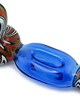 Wig Wag Barrel Tube Glass Pipe