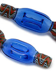 Wig Wag Barrel Tube Glass Pipe