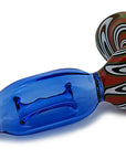 Wig Wag Barrel Tube Glass Pipe