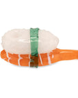 Custom Glass 5” Sushi Salmon Nigiri Hand Pipe