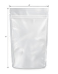 Loud Lock 1 Ounce Mylar Smell Proof Vacuum Seal Bags - 1,000 Count